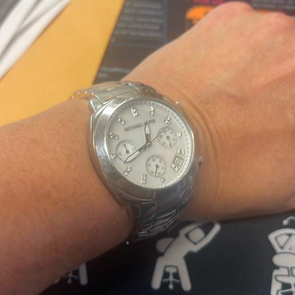 Silver Michael Kors Watch - Picture 2 of 3